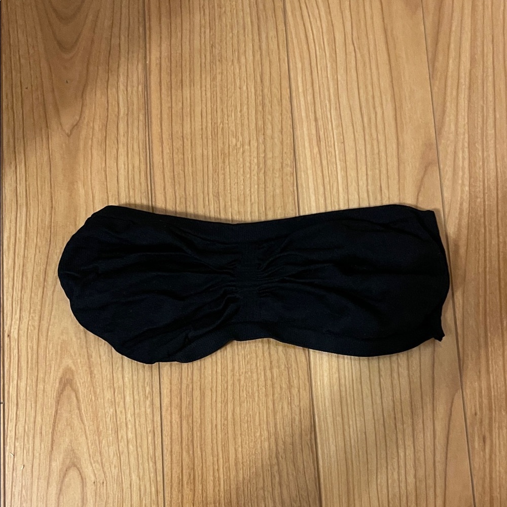 Maidenform Black Bandeau Top